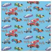 Race Cars Stof (Swatch)