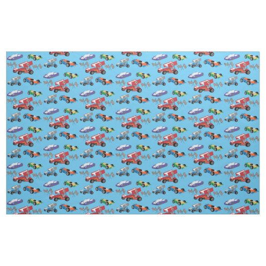 Race Cars Stof (Fat Quarter)