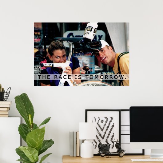 Race Day Eve Poster (Thuiskantoor)