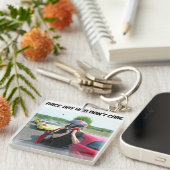 RACE DAY HAIR MAAKT NIET UIT SLEUTELHANGER (Voorkant Rechts)