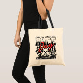 Race Day Motorsport Tote Bag (Voorkant (product))