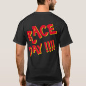 RACE DAY!!! T-SHIRT (Achterkant)