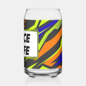 Race-echtgenote Blikvorm Glas (Achterkant)