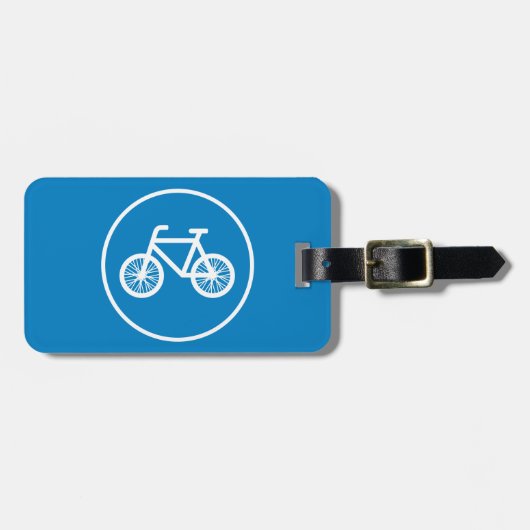 Race een fiets bagagelabel (Voorkant horizontaal)