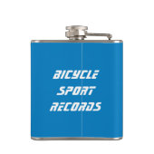 Race een fiets heupfles (Achterkant)