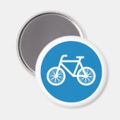 Race een fiets magneet (Voorkant / Achterkant)