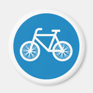 Race een fiets magneet