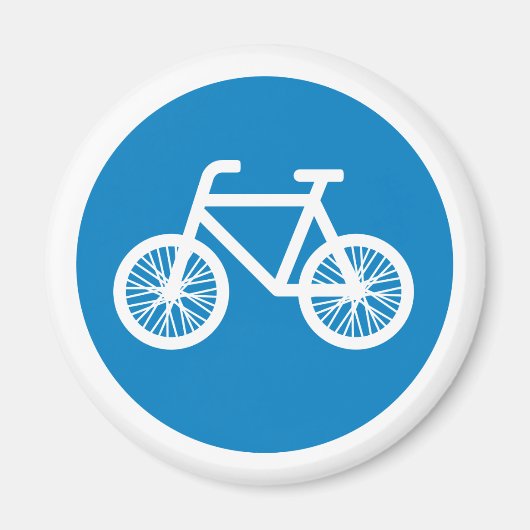 Race een fiets magneet (Voorkant)