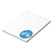 Race een fiets notitieblok (Linkerzijde)