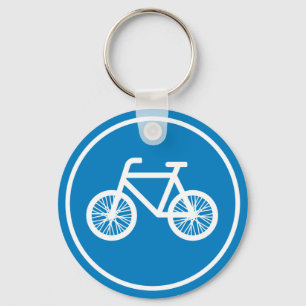 Race een fiets sleutelhanger