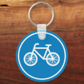 Race een fiets sleutelhanger (Voorkant)