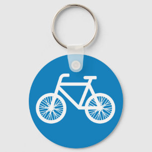 Race een fiets sleutelhanger