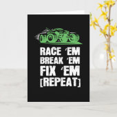 Race Em-remmodel Kaart (Gele Bloem)