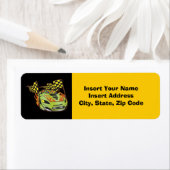 Race-etiket Etiket (Insitu)