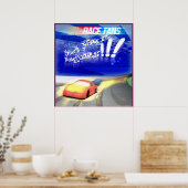 race fan poster (Keuken)