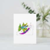 Race Fast Briefkaart (Staand voorkant)