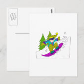 Race Fast Briefkaart (Voorkant / Achterkant)