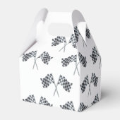 Race Flag Baby shower Bedankdoosjes (Achterkant)