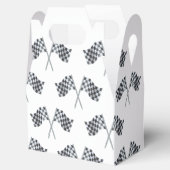 Race Flag Baby shower Bedankdoosjes (Geopend)