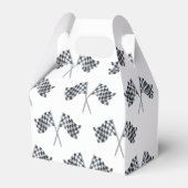 Race Flag Baby shower Bedankdoosjes (Voorkant Zijde)