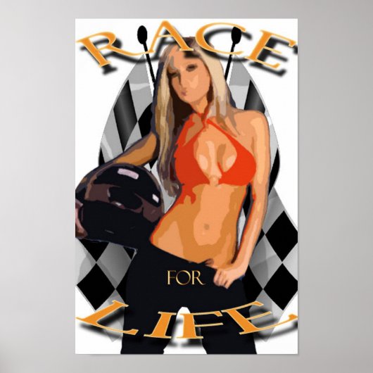 Race for Life Poster (Voorkant)