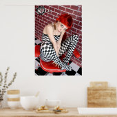 Race Girl Poster (Keuken)