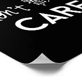 Race Hair Don't Care, Funny Girls Racing  Poster (Hoek)