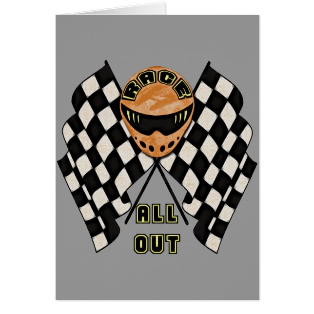 Race helemaal uit (Voorkant)