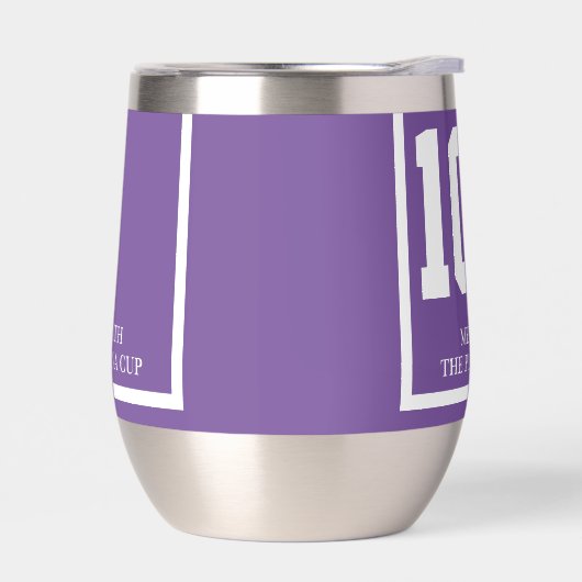 Race Horse 10 Paarse gepersonaliseerde derby (Links)