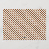 Race Horse Derby Party Equestrian Racing Birthday Kaart (Achterkant)