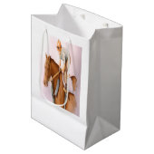 Race Horse en Jockey Medium Cadeauzakje (Voorkant Gekanteld)