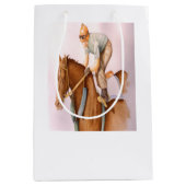 Race Horse en Jockey Medium Cadeauzakje (Voorkant)