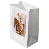 Race Horse en Jockey Medium Cadeauzakje (Achterkant Gekanteld)