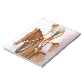 Race Horse en Jockey Notitieblok (Linkerzijde)