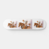 Race Horse en Jockey Skateboard (Horizontaal)