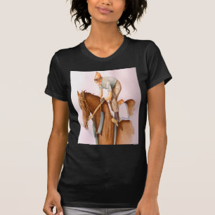 Race Horse en Jockey T-shirt