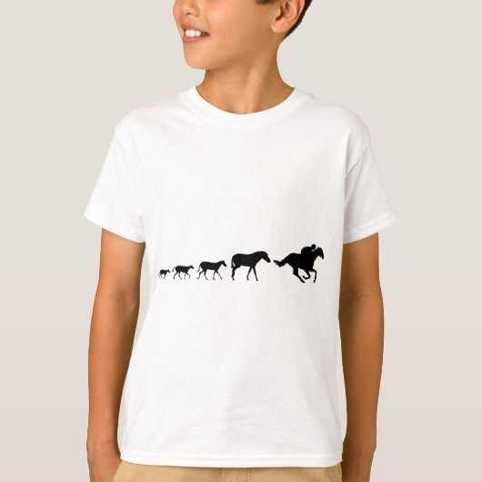Race Horse Evolution T-shirt (Voorkant)