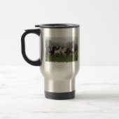 Race Horse Field Roestless Travel Mug Reisbeker (Links)