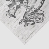 Race Horse Jockey Gallop-ontkoppeling Tissuepapier (Detail)