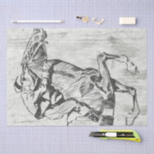 Race Horse Jockey ontkoppeling Tissuepapier (Craft)