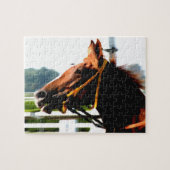 Race Horse puzzle Legpuzzel (Horizontaal)
