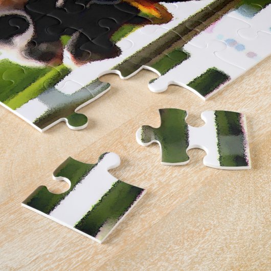 Race Horse puzzle Legpuzzel (Zijkant)