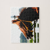 Race Horse puzzle Legpuzzel (Verticaal)