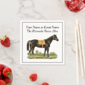 Race Horse Show Party Event Steeplechase Derby Fun Servet (Insitu)