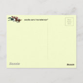 Race Horses Briefkaart (Achterkant)