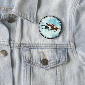 Race Horses Button (In situ)