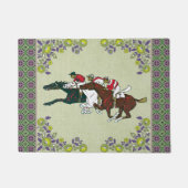 Race Horses Doormat Deurmat (Voorkant)