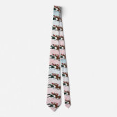 Race Horses Necktie Stropdas (Voorkant)
