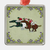 Race Horses Ornament (Voorkant)