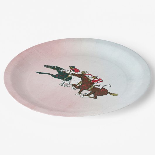 Race Horses Paper Bord (Gekanteld)